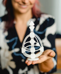 Alternative view of Human Design 3D Bodygraph Aufsteller